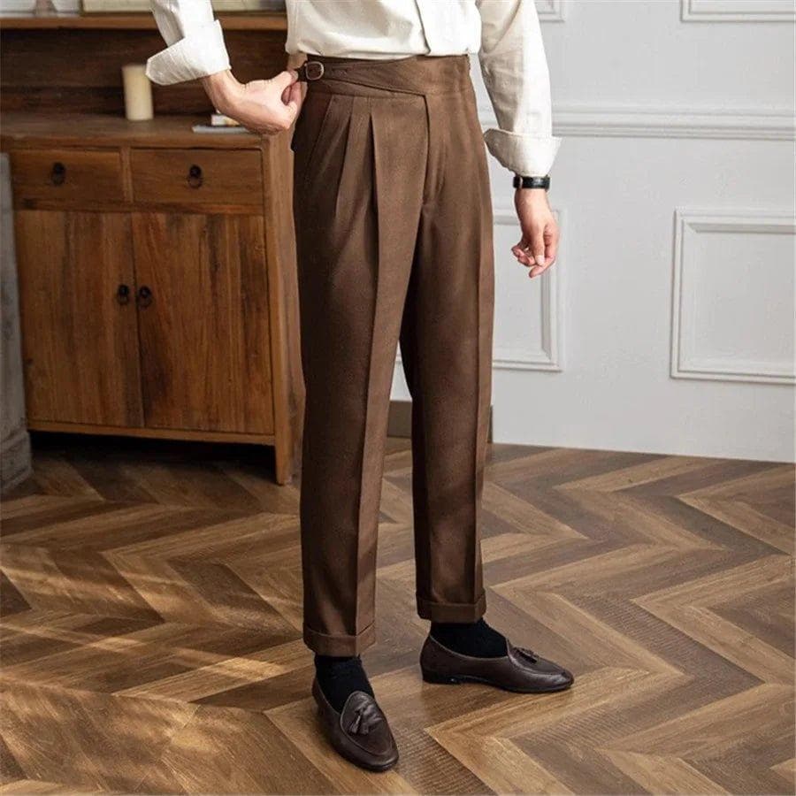 Pleated Trouser